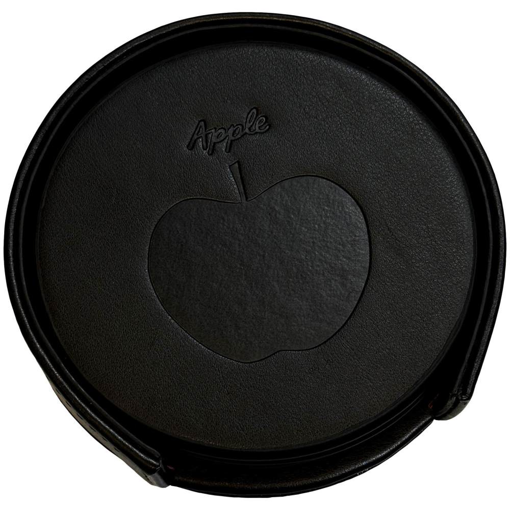 The Beatles - Apple Untersetzer Set - Schwarz